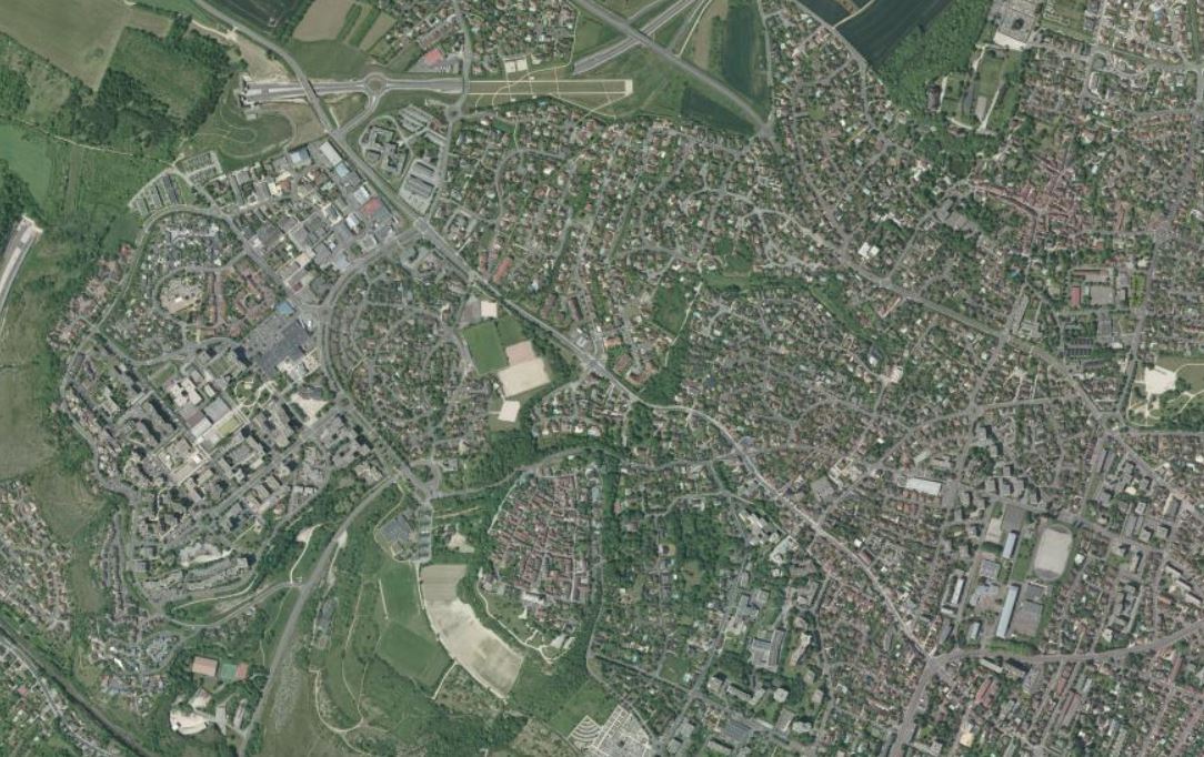 Vue générale de Talant